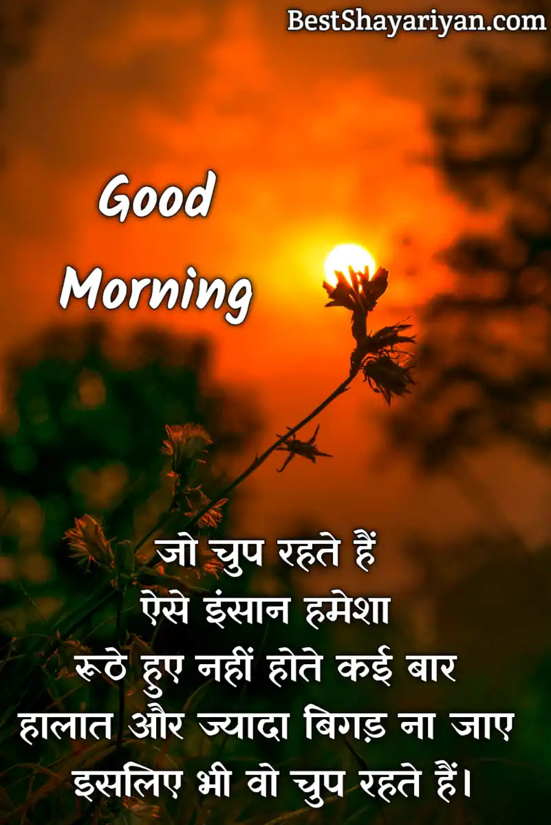 Best Good Morning Quotes In Hindi | गुड मॉर्निंग ...